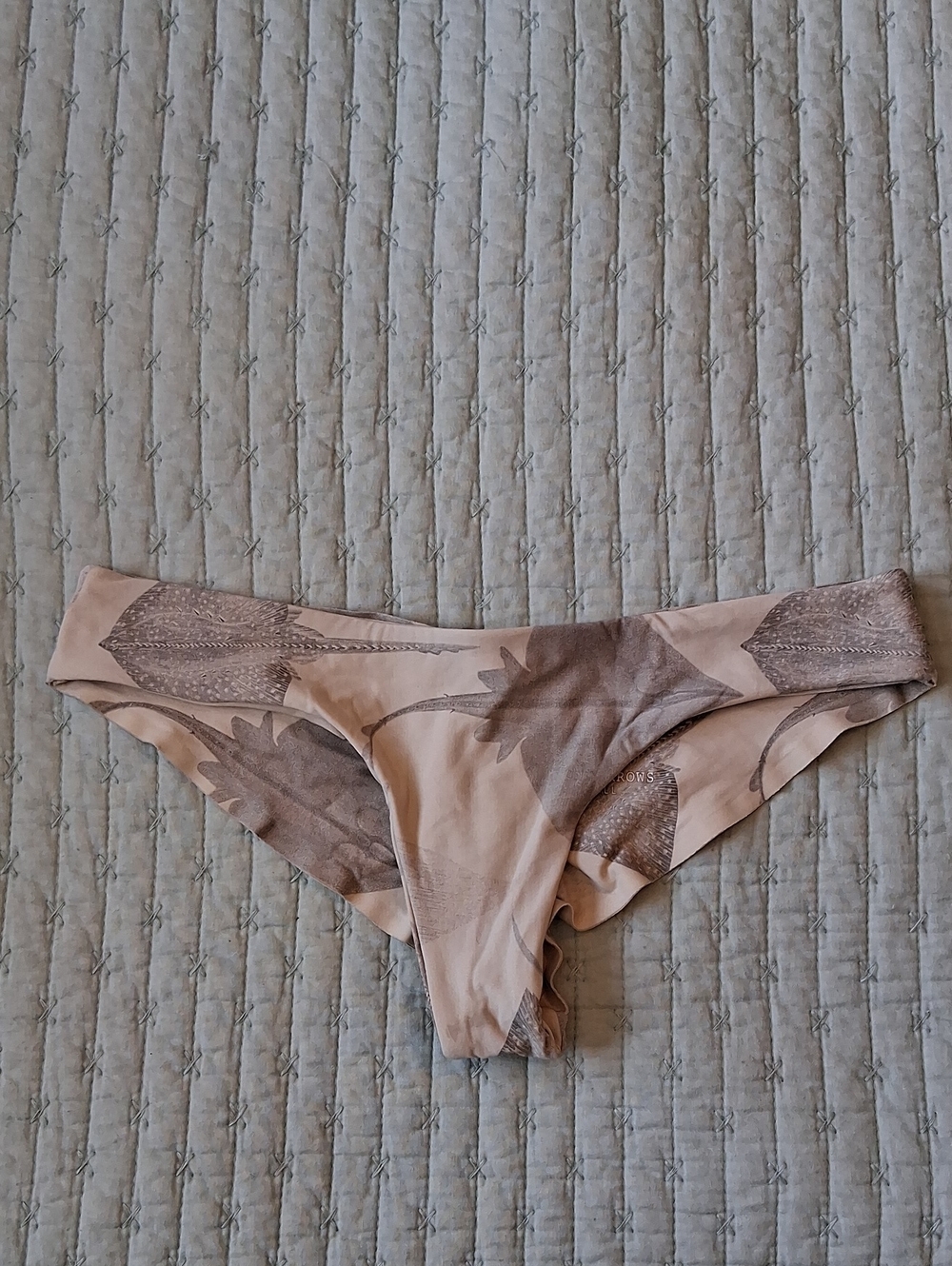 Boys + Arrows Kiki Bikini Bottoms In Manta Ray